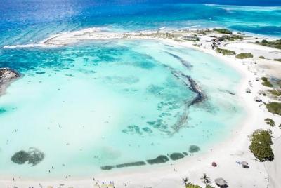 Excursión guiada a Mangel Halto y Baby Beach con buceo de superficie desde Aruba