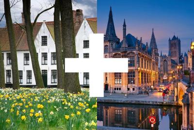 Excursión de un día en autobús a Brujas y Gante desde Bruselas