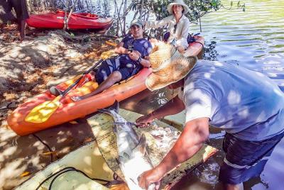 Garifuna Village Ultimate Kayak Fishing & Food Tour Garifuna Village Ultimate Kayak Fishing & Food Tour