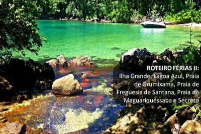 Tour privado en lancha rápida (6h) - Lagoa Azul e Ilha Grande - Hasta 6 personas Tour privado en lancha rápida (6h) - Lagoa Azul e Ilha Grande - Hasta 6 personas