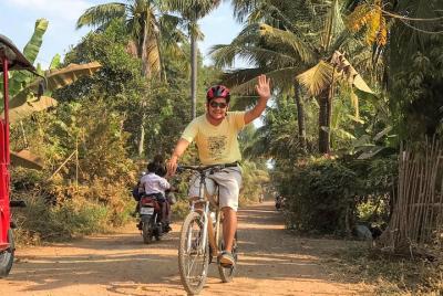 Tour en bicicleta por el campo de Siem Reap 4 horas
