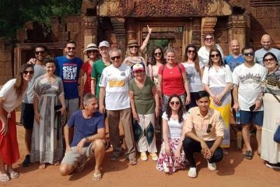 1 día de Angkor Wat con circuito pequeño y recogida en el aeropue
