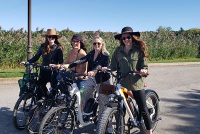 Recorrido en bicicleta eléctrica por NOTL con degustación de vinos y almuerzo Recorrido en bicicleta eléctrica por NOTL con degustación de vinos y almuerzo