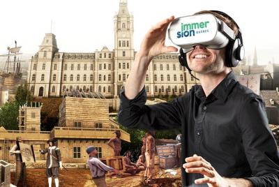 Immersion Quebec: Experiencia de realidad virtual de la historia de la ciudad de Quebec