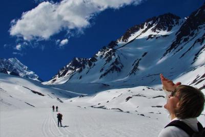 Excursión con raquetas de nieve Santiago Excursión con raquetas de nieve Santiago