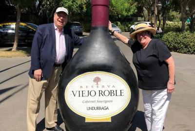 Excursión para grupos pequeños de medio día por Viña Undurraga Excursión para grupos pequeños de medio día por Viña Undurraga