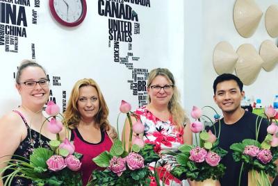 Taller de arreglos florales de Ho Chi Minh