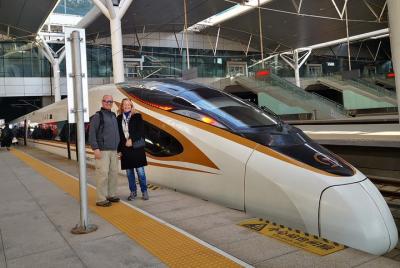 Traslado de llegada a la estación de tren de Beijing: estación de