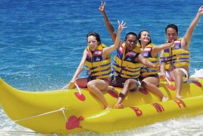 Multi 2 días Tours privados-Deportes acuáticos en la playa de Tanjung Benoa-Templo de Uluwatu Multi 2 días Tours privados-Deportes acuáticos en la playa de Tanjung Benoa-Templo de Uluwatu