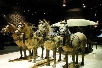 Tour privado de los guerreros de terracota de Xi Tour privado de los guerreros de terracota de Xi'an y ciclismo por los muros de la ciudad por un conductor que habla inglés