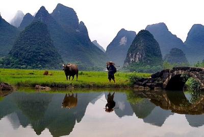 Excursión de un día a Guilin Yangshuo desde Guangzhou en tren bala Round Way Excursión de un día a Guilin Yangshuo desde Guangzhou en tren bala Round Way