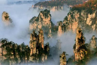 2 Excursión de día completo de impresión de Zhangjiajie 2 Excursión de día completo de impresión de Zhangjiajie