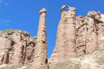 Excursión privada a pie: Binggou Danxia y Zhangye Danxia Geopark desde Zhangye