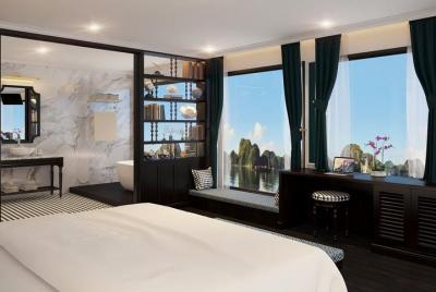 Cruceros de Genesis Regal 2 días, 1 noche: Visita a la bahía de Halong y a la bahía de Lan Ha - Kayak