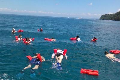 Excursión de buceo de superficie en la Isla Caño
