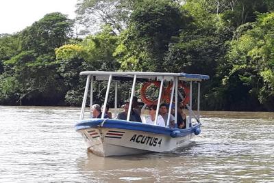 Recorrido en barco por Palo Verde desde la zona de Playa del Coco