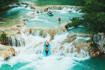 Kayak de medio día en las cascadas de Mreznica cerca de los lagos de Plitvice Kayak de medio día en las cascadas de Mreznica cerca de los lagos de Plitvice