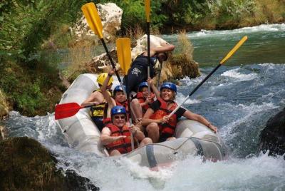 Experiencia de rafting en grupos pequeños en el río Cetina desde 