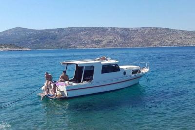 Crucero privado Blue Lagoon en un barco tradicional de madera desde Trogir