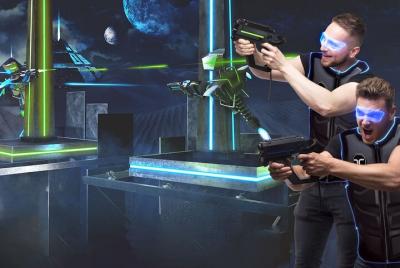 VR Paintball en VR Play Park Chequia