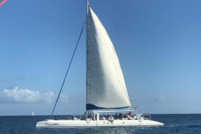 Saona Island Paradise en catamarán y lancha rápida y snorkel