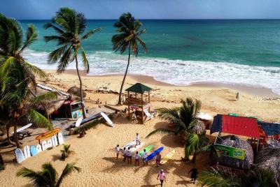 Sesión de fotos profesional en la playa de Macao