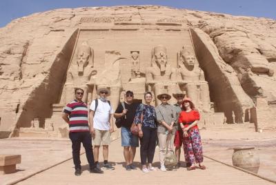 Templo de Abu Simbel en Aswan