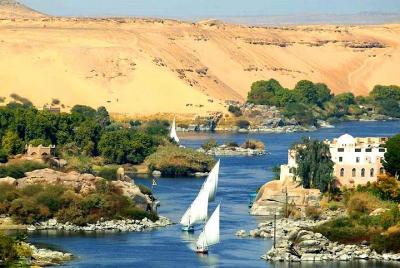 Crucero por el Nilo desde Asuán a Luxor con viaje diario guiado
