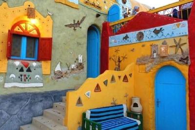 Templo de Philae y aldea nubia