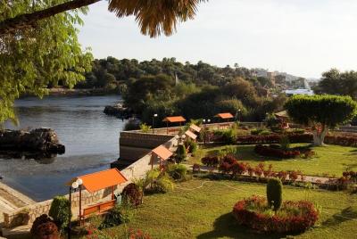 Jardín botánico de Asuán y visita privada a Felucca Jardín botánico de Asuán y visita privada a Felucca