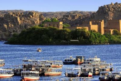 El mejor tour privado de un día en Aswan Philae Island y Nubian V