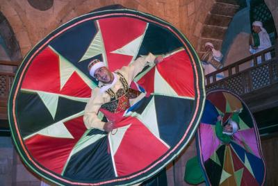 Espectáculo de la herencia egipcia de Al Tannoura en Wekalet El G