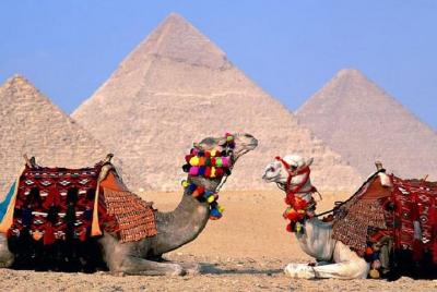 Grandes Pirámides, Esfinge, Templo del Valle y Museo del Barco