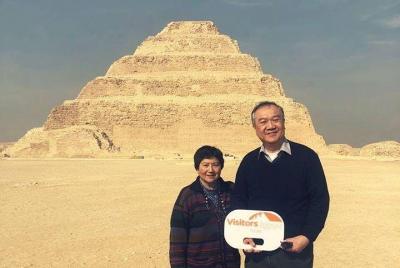 Increíble recorrido por las pirámides, Sakkara y Dahshur