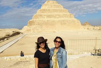 Tour privado Pirámides de Giza, Esfinge, Memphis, Sakkara con alm