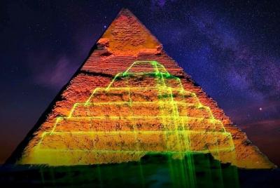 Espectáculo de luz y sonido de las pirámides de Giza con transfer