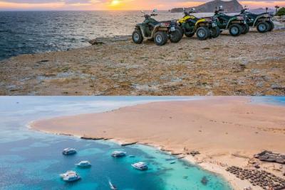 Hurghada: Sunrise Quad Biking y Giftun Island Snorkeling