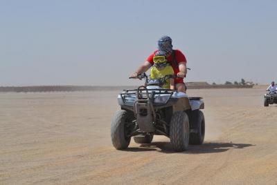 Super Safari Quad & Jeep & Camel Ride & BBQ Dinner & Bedouin Vill