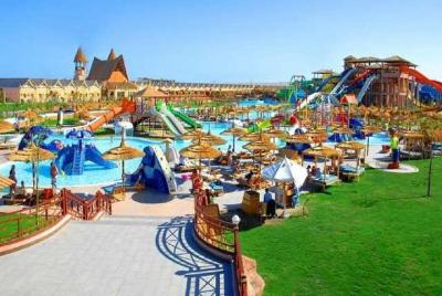 Entradas, traslado y almuerzo en Hurghada Jungle Aqua Park