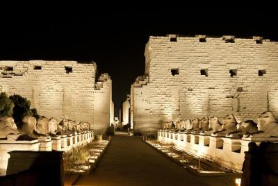 Espectáculo de luz y sonido de Luxor Karnak