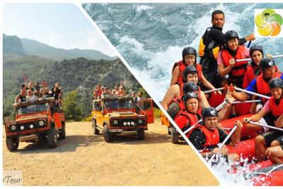 Safari en jeep por Eagles Canyon y rafting en aguas bravas desde 