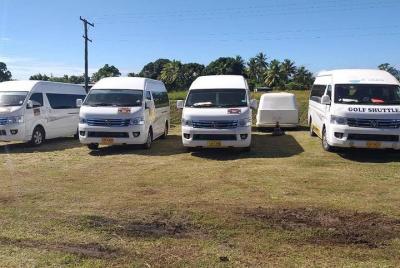 Desde el aeropuerto de Nadi Fiji-Denarau Radisson, Wyndham, Sheraton, Westin, Hilton, Palm, Port