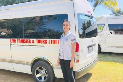 Traslado de ida y vuelta del aeropuerto Nadi a Nanuku, Pearl, Fiji Palms, Pac Harbour, Uprising