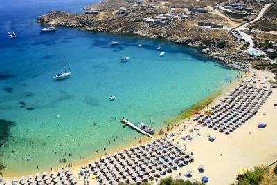 Tour de la costa sur de Mykonos