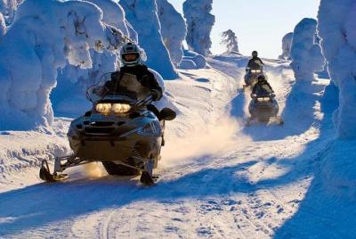 Safari de motos de nieve en Laponia desde Levi Safari de motos de nieve en Laponia desde Levi