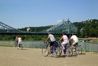 Búsqueda del tesoro Dresden en bicicleta