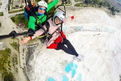 Parapente en tándem en Pamukkale