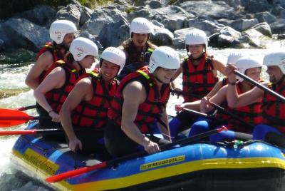 Rafting en el Isar en Lenggries con transporte privado Rafting en el Isar en Lenggries con transporte privado