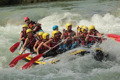 Rafting en el Isar Rafting en el Isar