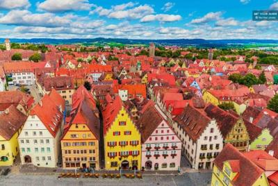 Excursión en autobús de lujo Rothenburg desde Múnich: Ruta romántica